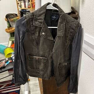 American Eagle Gray Jacket, size small